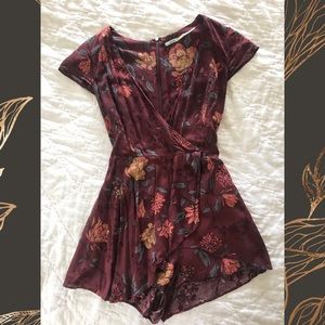 Kimchi Blue Floral Romper